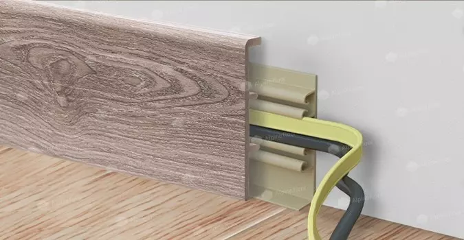 Плинтус Rico Concept 80 Дуб имбирь