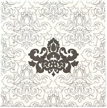 Плитка MRV174 Elite Forma Bianco/Nero Damasco