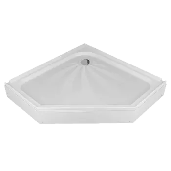 Поддон Alex Baitler АВ10017V-1 пятиугольный в сборе (1000*1000*170)