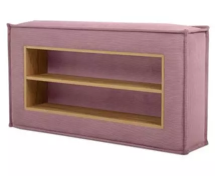 Подлокотник с полкой левый Этен Vertical Pink