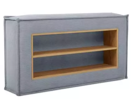 Подлокотник с полкой правый Этен Vertical Silver