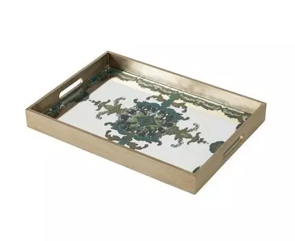 Поднос 46x33x5 см (Бежевый, 33)