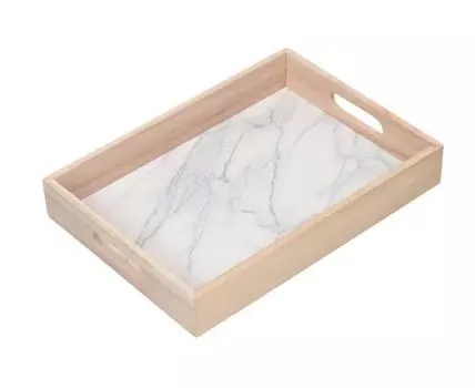 Поднос Marble (Бежевый, 32)