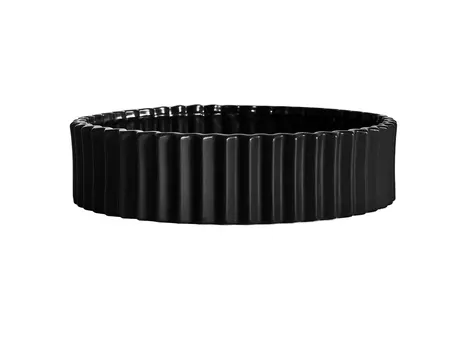 Поднос Plisse Stone черный