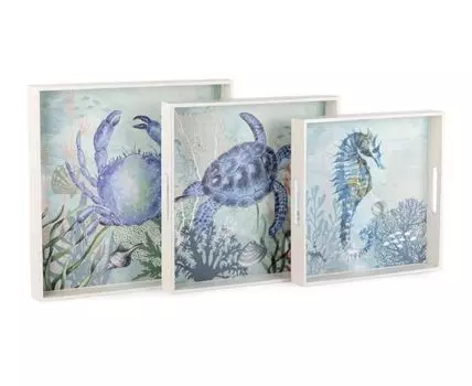 Подносы, набор из 3 предметов