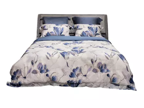 Пододеяльник АРТ Магнолия принт тенсель 145*210