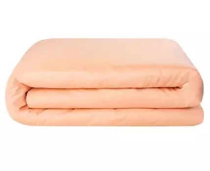 Пододеяльник Моноспейс персиковый (оранжевый)
