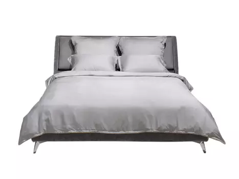 Пододеяльник тенсель серый 220*200