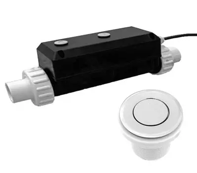 Подогрев воды для ванн Gemy с пневмокнопкой