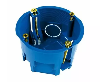 Подрозетник пластм. д/уст. в гипсокартон D=68мм, H=45м IP30 Gusi Electric