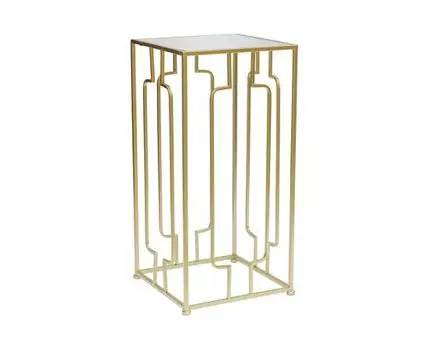 Подставка интерьерная с зеркальной столешницей 31х31х64см