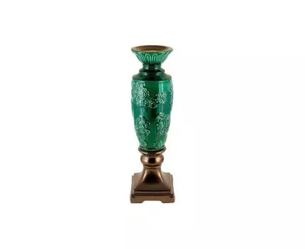 Подсвечник декоративный Изумруд (Зеленый)