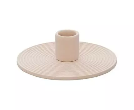 Подсвечник из каменной керамики