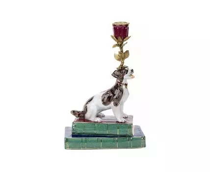 Подсвечник Собачка