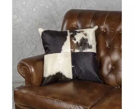 Подушка декоративная (50, Коричневый, Белый, Черный, 50)