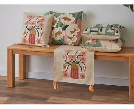 Подушка декоративная с геометрическим принтом Ethnic