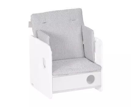 Подушка для стульчика Nuun (белый, синий, 58)