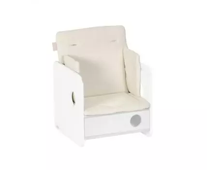 Подушка для стульчика Nuun с натуральной отделкой 100% органический хлопок (GOTS)