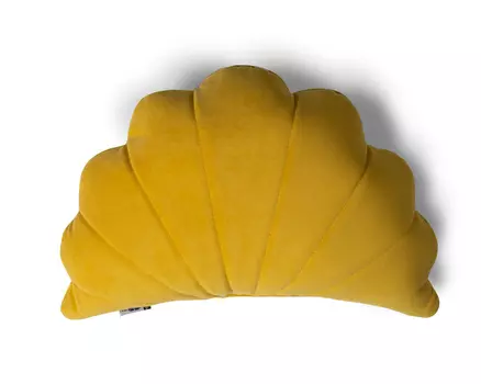 Подушка Мона Velvet Yellow