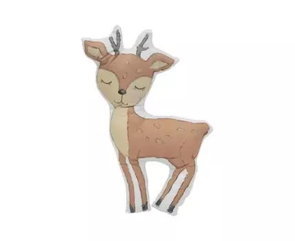 Подушка Олененок (Бежевый, 25)