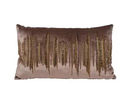 Подушка с бисером Линии Garda Decor