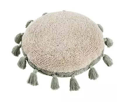 Подушка с кисточками