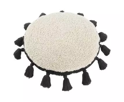 Подушка с кисточками