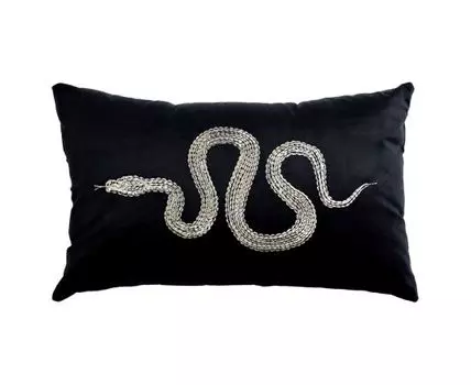 Подушка с вышивкой Серпенте Garda Decor