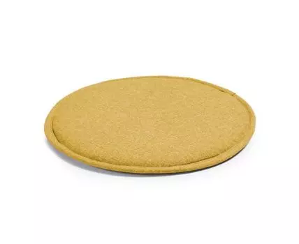 Подушка Stick круглая горчичная