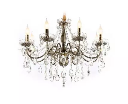 Подвесная классическая люстра с хрусталем Traditional