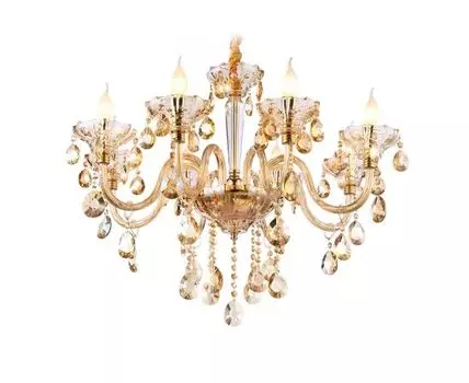 Подвесная классическая люстра с хрусталем Traditional