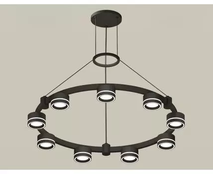 Подвесная люстра Ambrella light с акрилом Techno Ring Traditional DIY