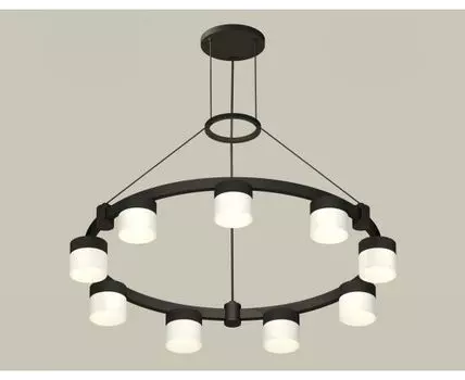 Подвесная люстра Ambrella light с акрилом Techno Ring Traditional DIY