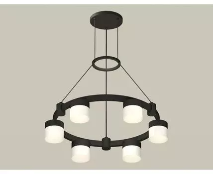 Подвесная люстра Ambrella light с акрилом Techno Ring Traditional DIY