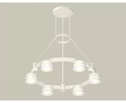 Подвесная люстра Ambrella light с акрилом Techno Ring Traditional DIY