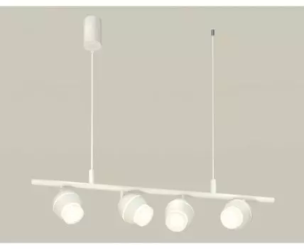 Подвесная люстра Ambrella light с дополнительной подсветкой и акрилом Traditional DIY