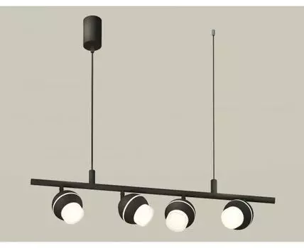 Подвесная люстра Ambrella light с дополнительной подсветкой и акрилом Traditional DIY