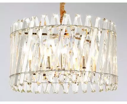 Подвесная люстра Ambrella light с хрусталем Traditional