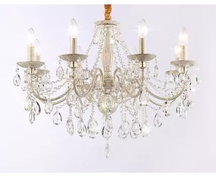 Подвесная люстра Ambrella light с хрусталем Traditional