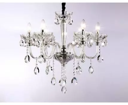 Подвесная люстра Ambrella light с хрусталем Traditional