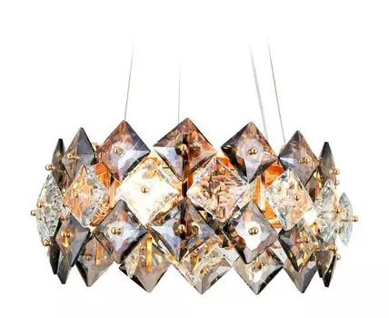Подвесная люстра Ambrella light с хрусталем Traditional