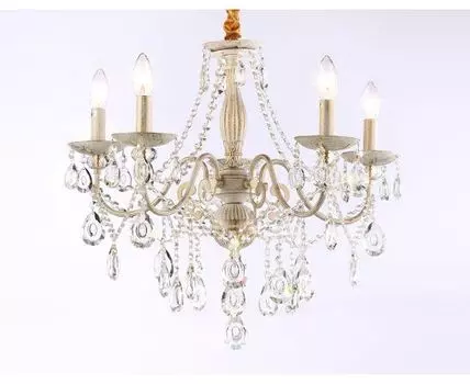 Подвесная люстра Ambrella light с хрусталем Traditional