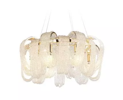 Подвесная люстра Ambrella light с хрусталем Traditional