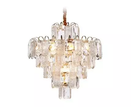Подвесная люстра Ambrella light с хрусталем Traditional