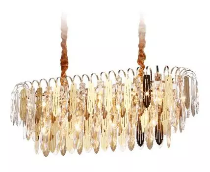 Подвесная люстра Ambrella light с хрусталем Traditional