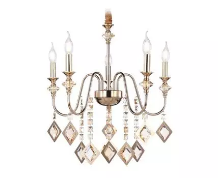 Подвесная люстра Ambrella light с хрусталем Traditional