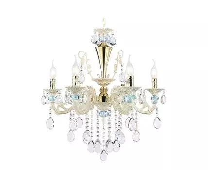 Подвесная люстра Ambrella light с хрусталем Traditional