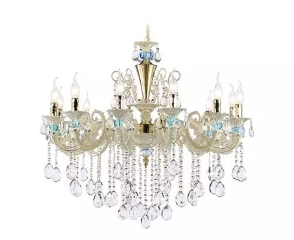 Подвесная люстра Ambrella light с хрусталем Traditional