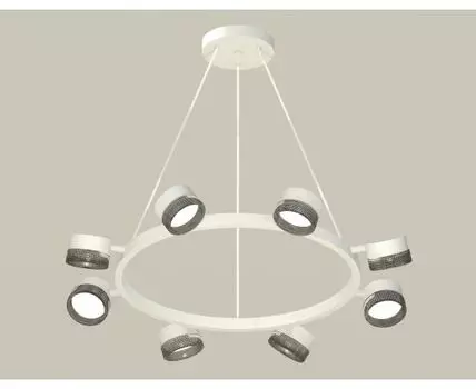 Подвесная люстра Ambrella light с композитным хрусталем Traditional DIY