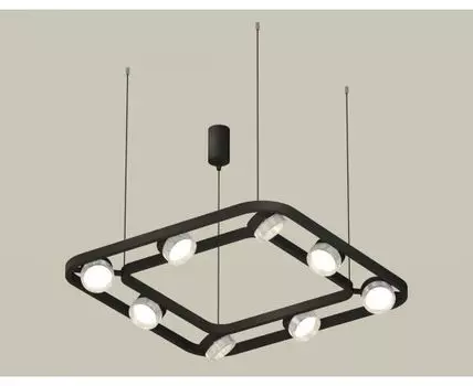 Подвесная люстра Ambrella light с композитным хрусталем Traditional DIY